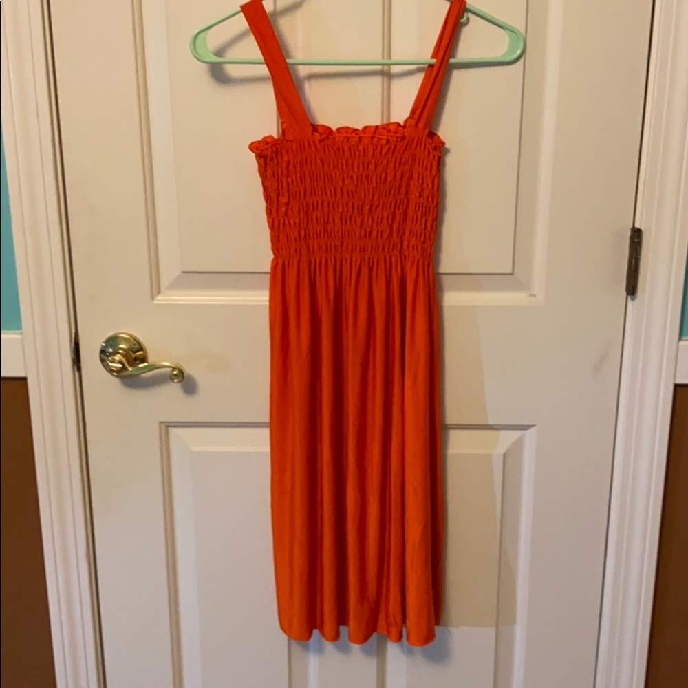 Orange Sundress